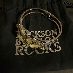 Erickson Beamon Rocks Blondie Clamp Bracelet